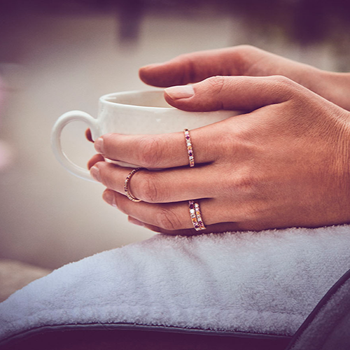 Boloucino Rose - Large Alliance Ring