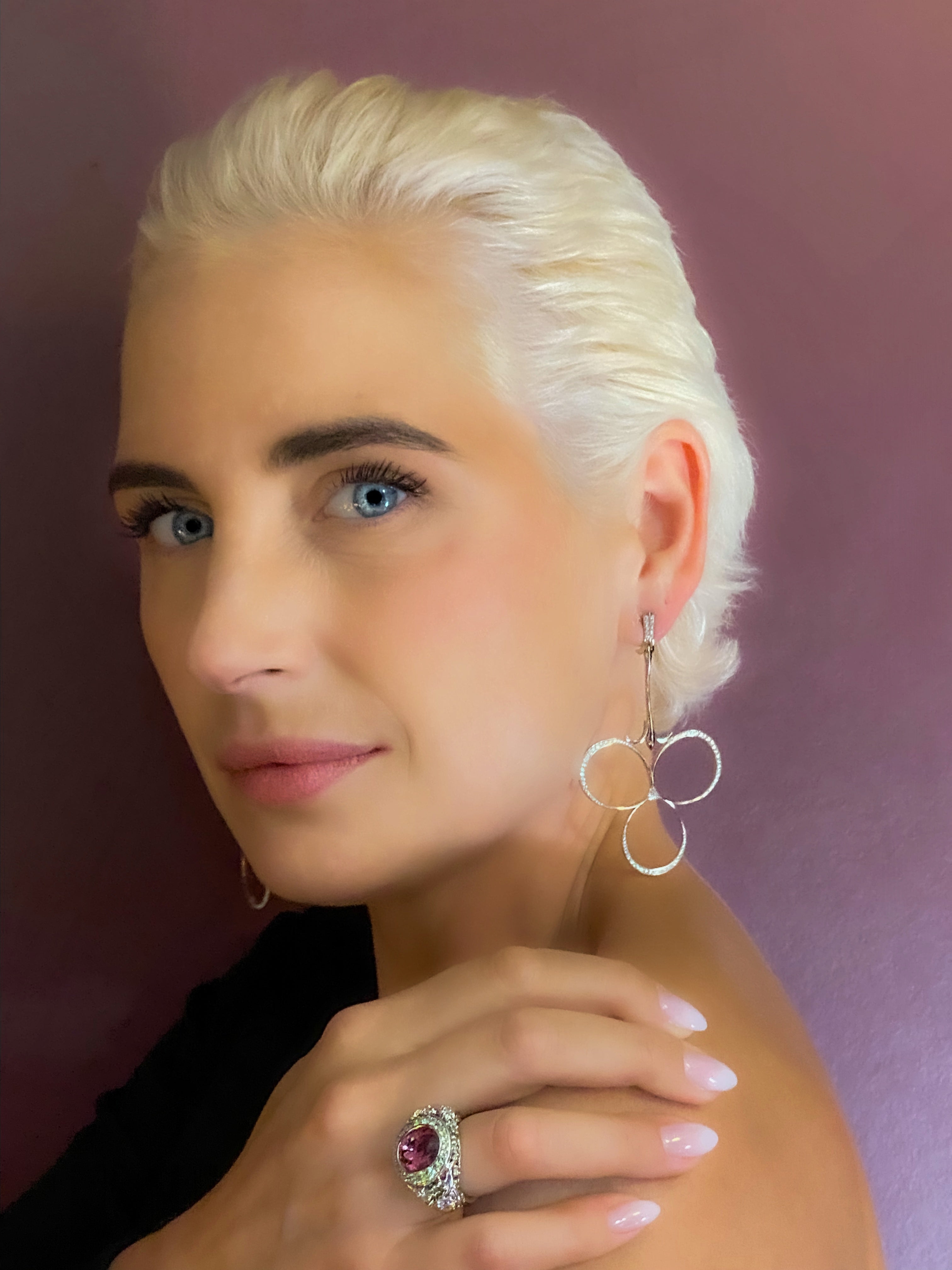 Gioia - Unique Chandelier Earrings
