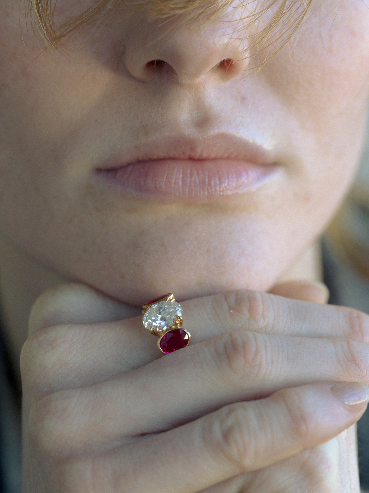 Unika - Trio Rosso Trestensring