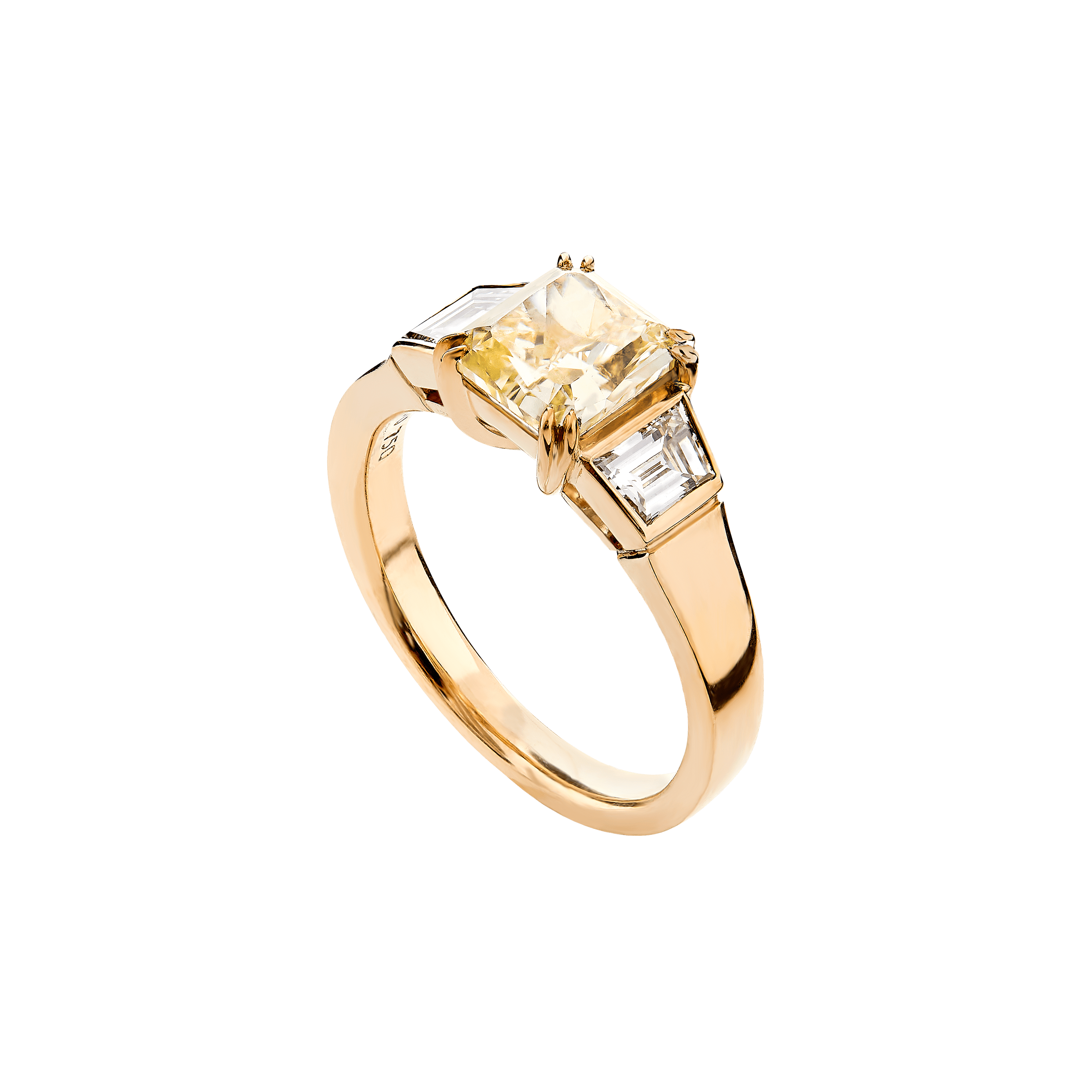 Trio Giallo trestensring - bolou.dk