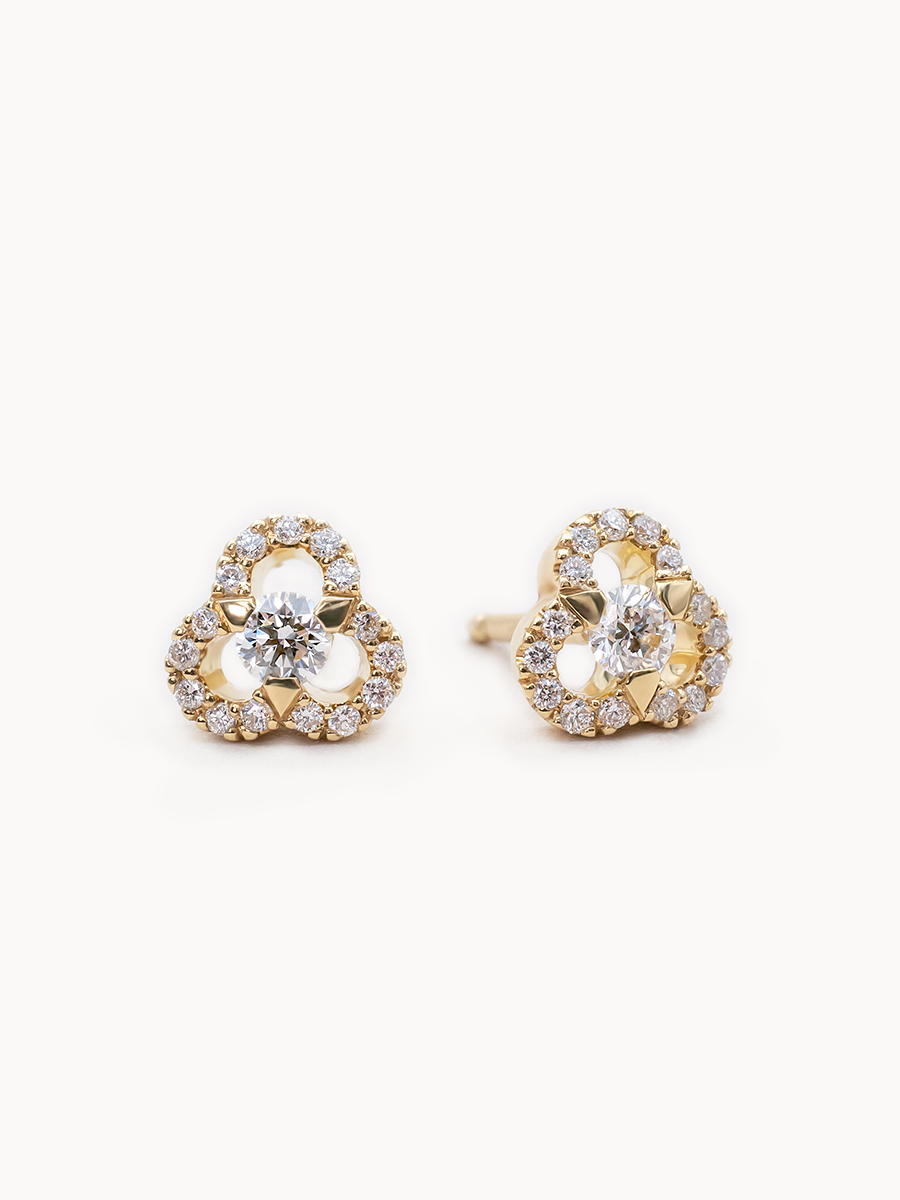 Gioia - Medium Diamond Earrings
