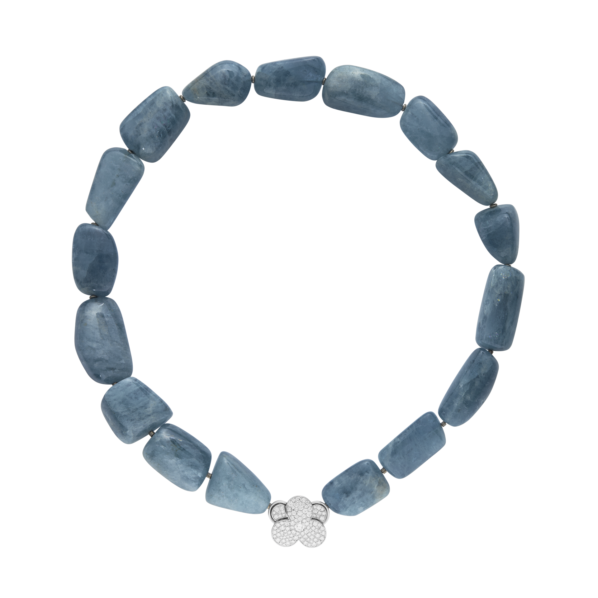 Gioia - Giro Aquamarine Halskæde