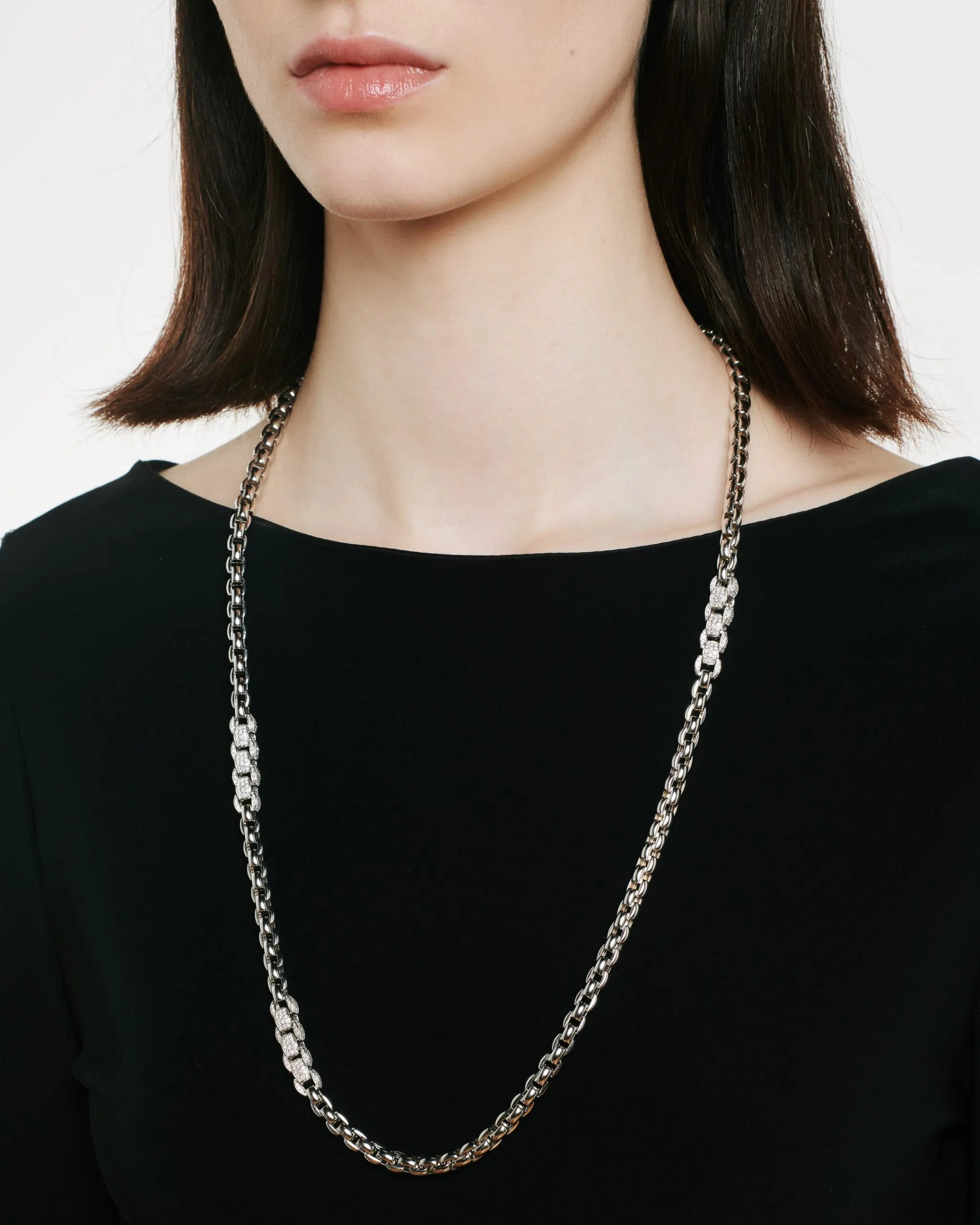 FOPE Mialuce-Halskette – 773C PAVE – 18KT HG