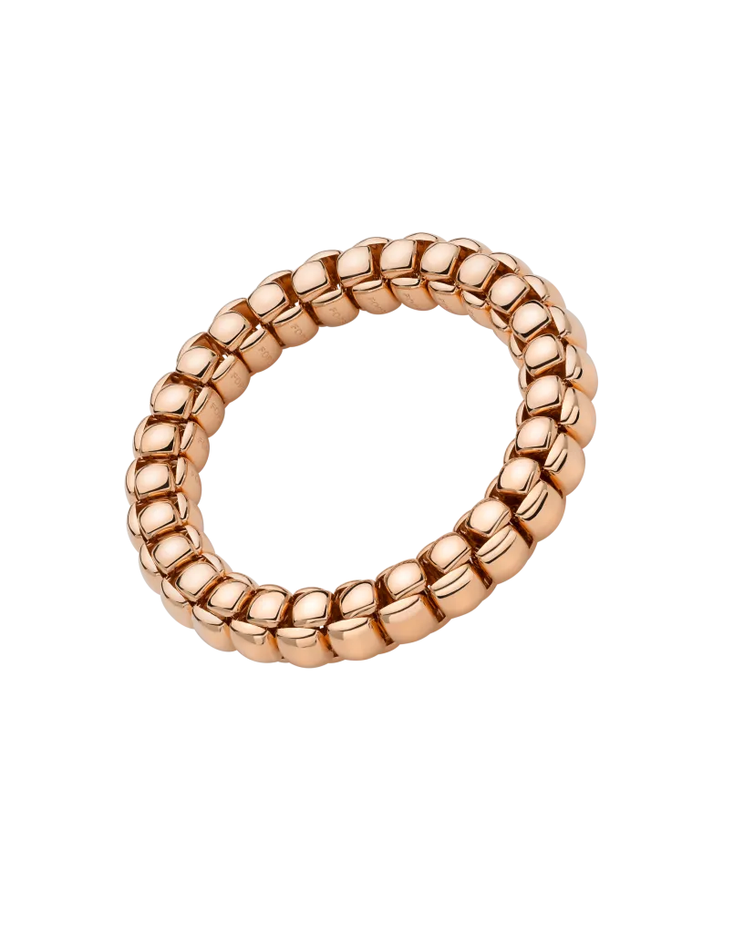 FOPE FLEX'IT LUNA BRACELET 18KT RG - XSMALL - 15CM