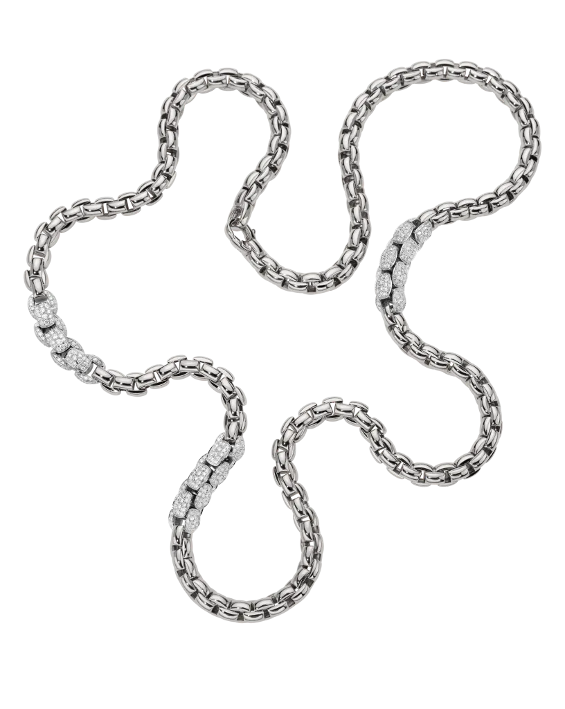 FOPE Mialuce halskæde - 773C PAVE - 18KT HG