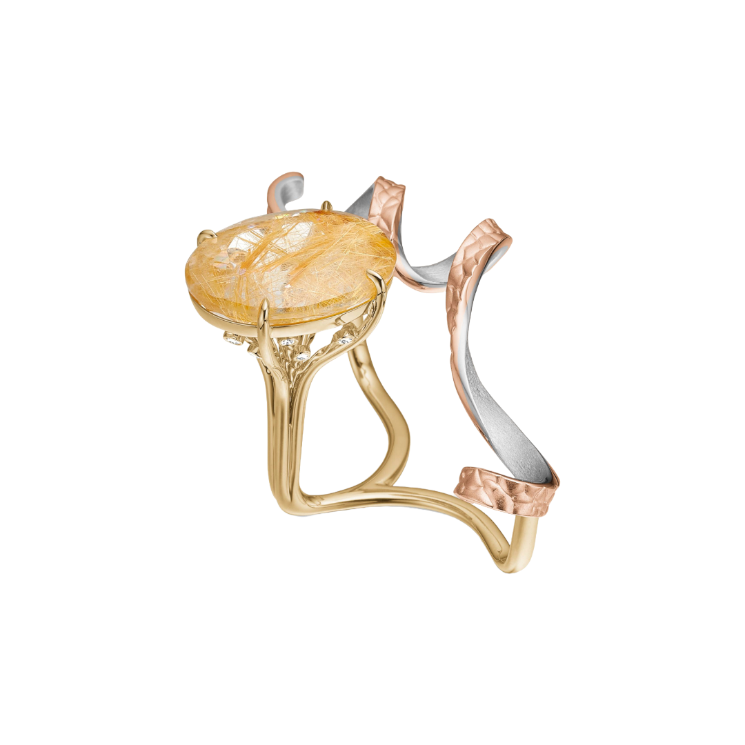 "The Gold Royale" Cocktailring