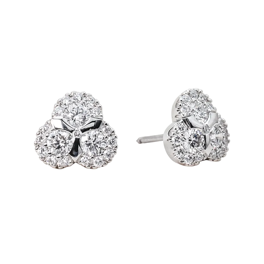 Gioia - Platin Diamantørestikker