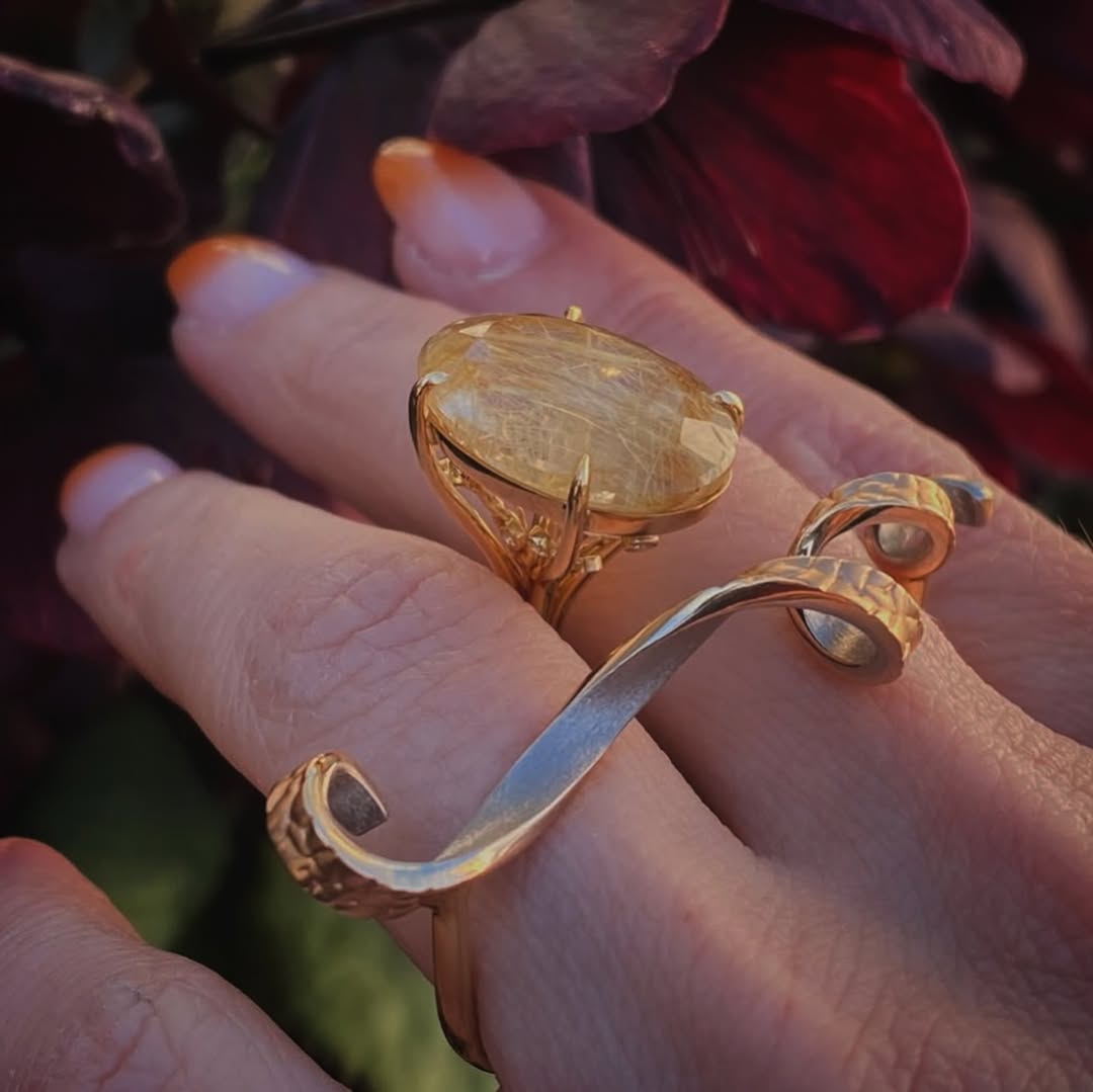 Unika – Gold Royale Cocktailring