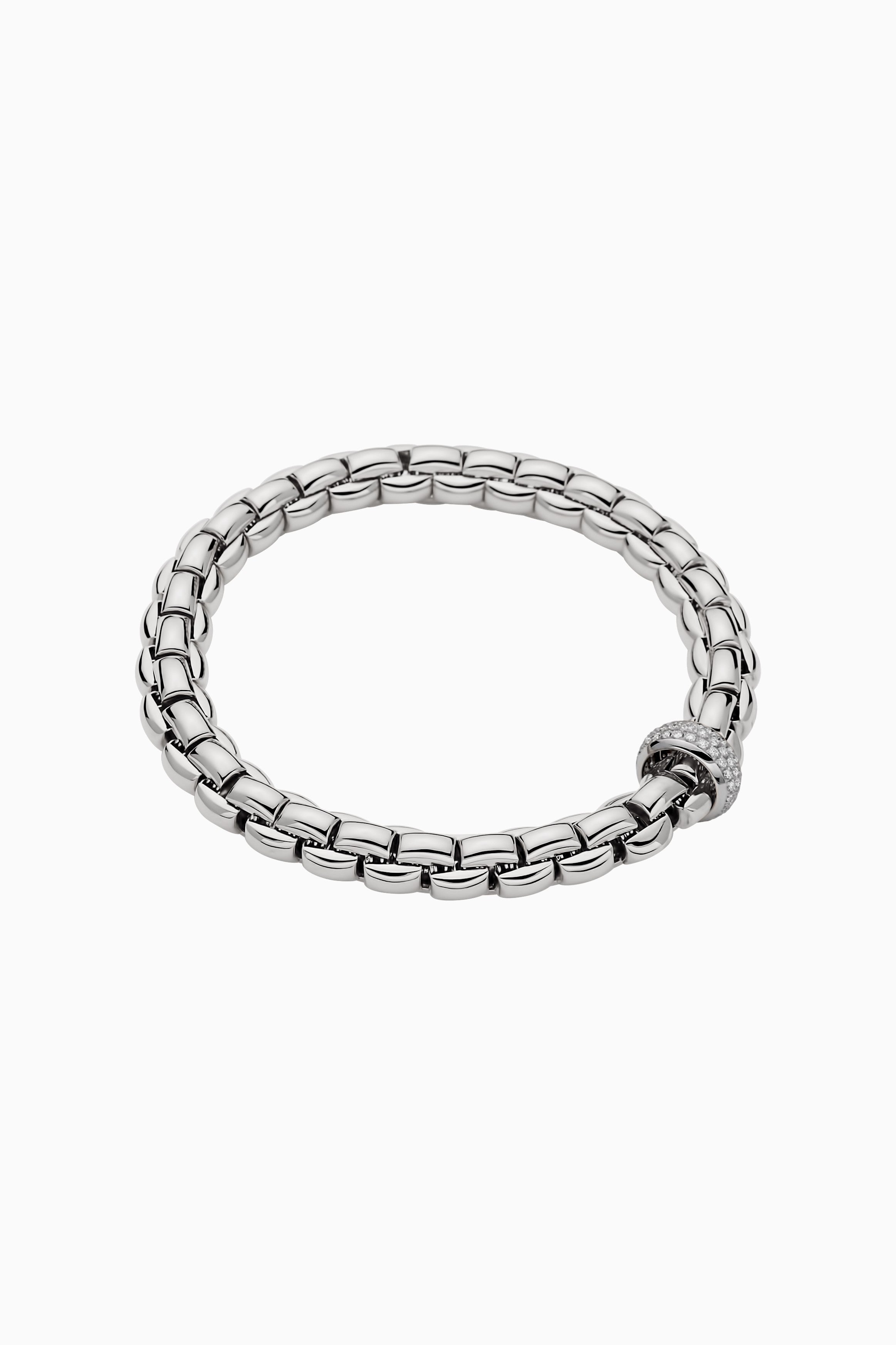 FOPE Eka-Armband – 607B PAVE 18KT HG