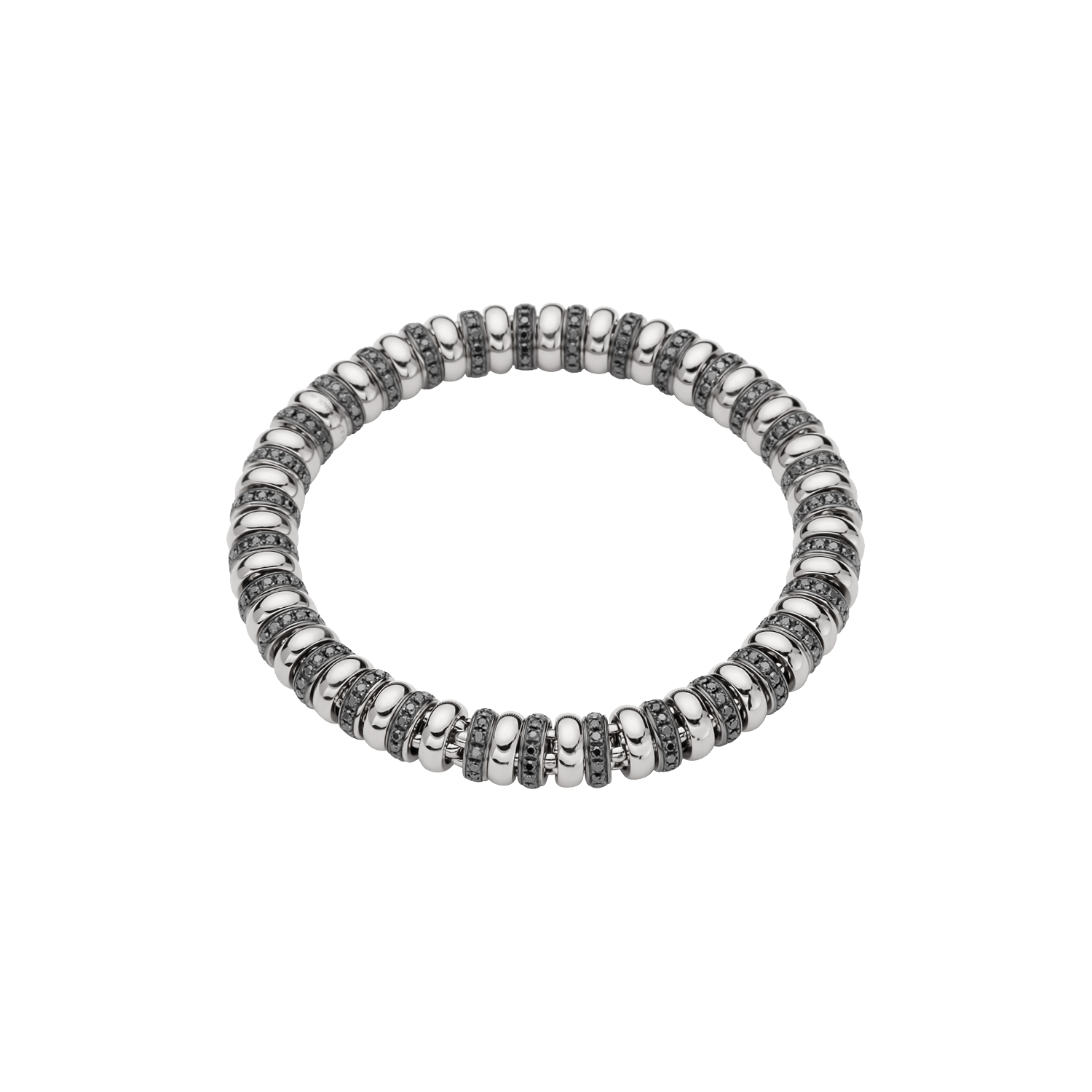 Fope Flex'it Solo-Armband HG mit weißen Diamanten