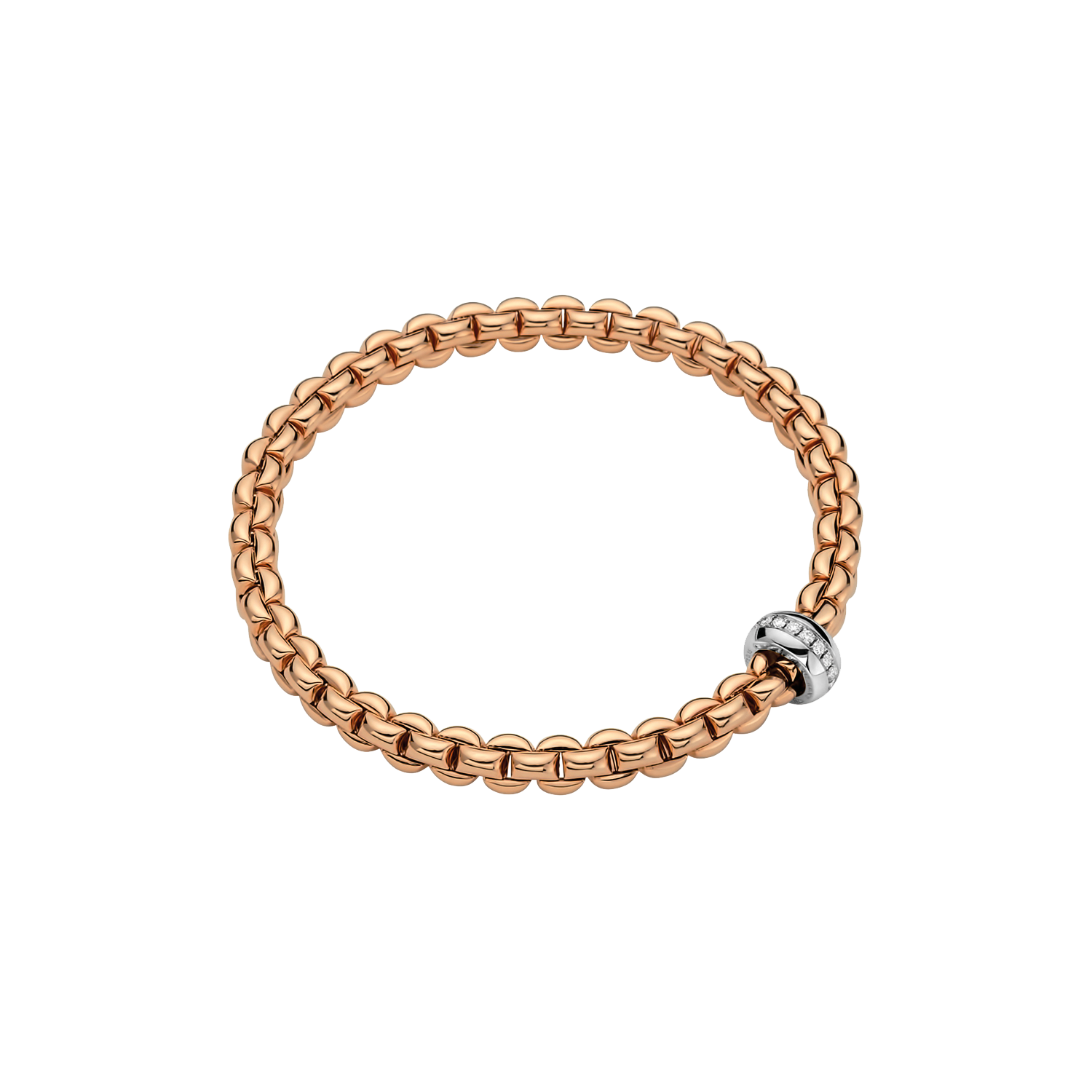 FOPE Olly-Armband – 721B BBR 18 Karat Roségold