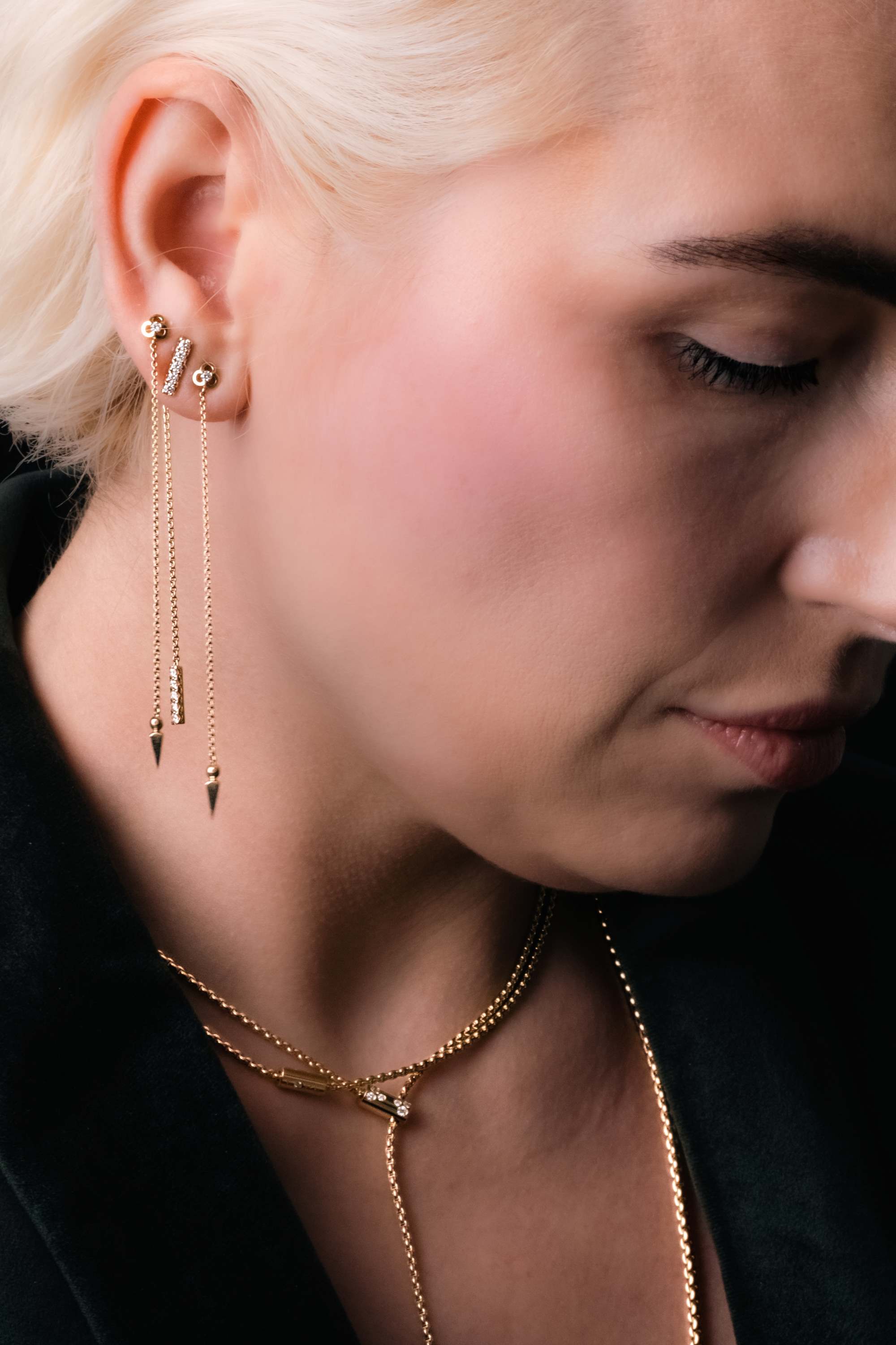 Gioia - Long Spear Earring