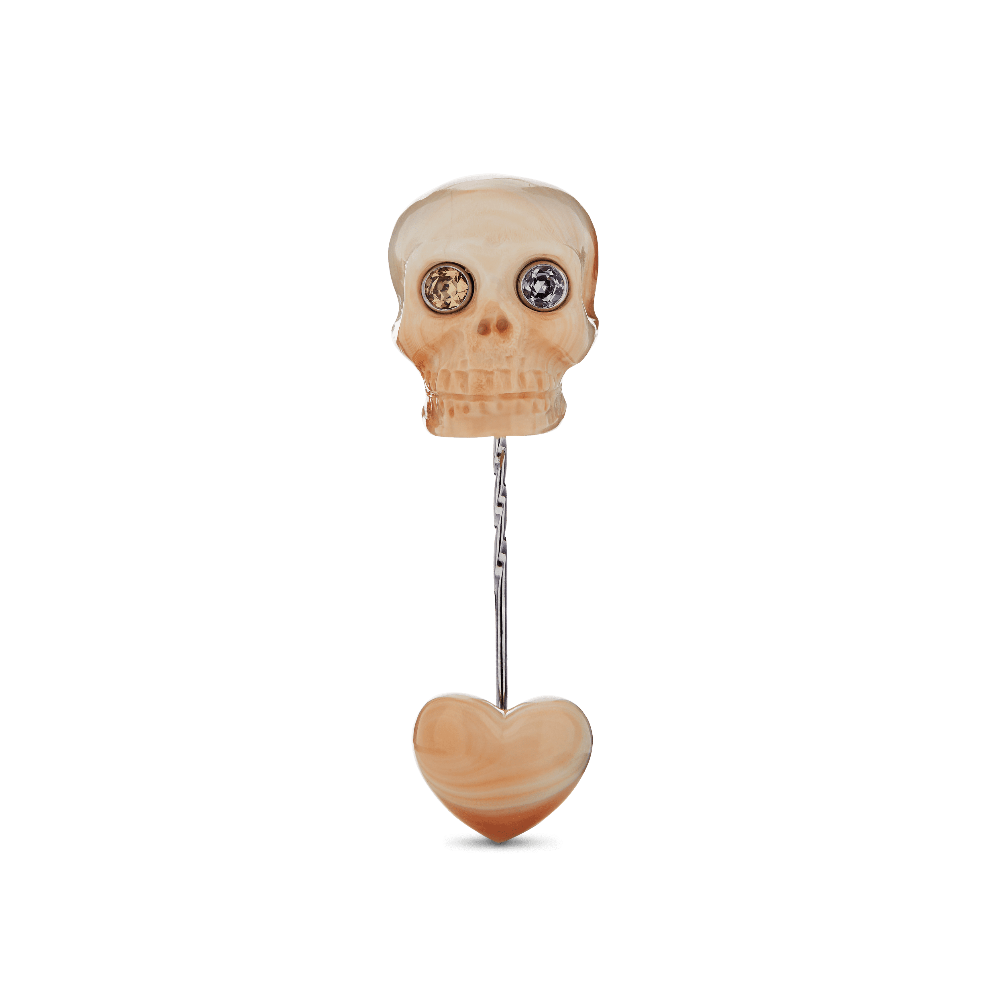 Skull - Reversnål - bolou.dk