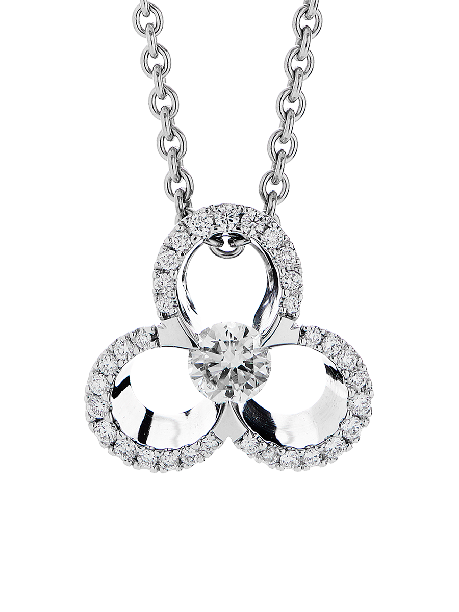 Gioia Collection - Diamanthalskæde - bolou.dk